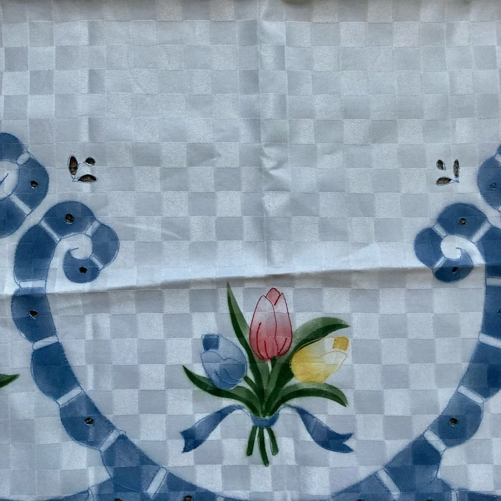 Vintage Table Furniture Cover Floral